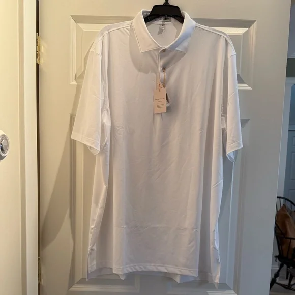 PETER MILLAR men’s Crown Sport Solid Performance Jersey Polo Polos